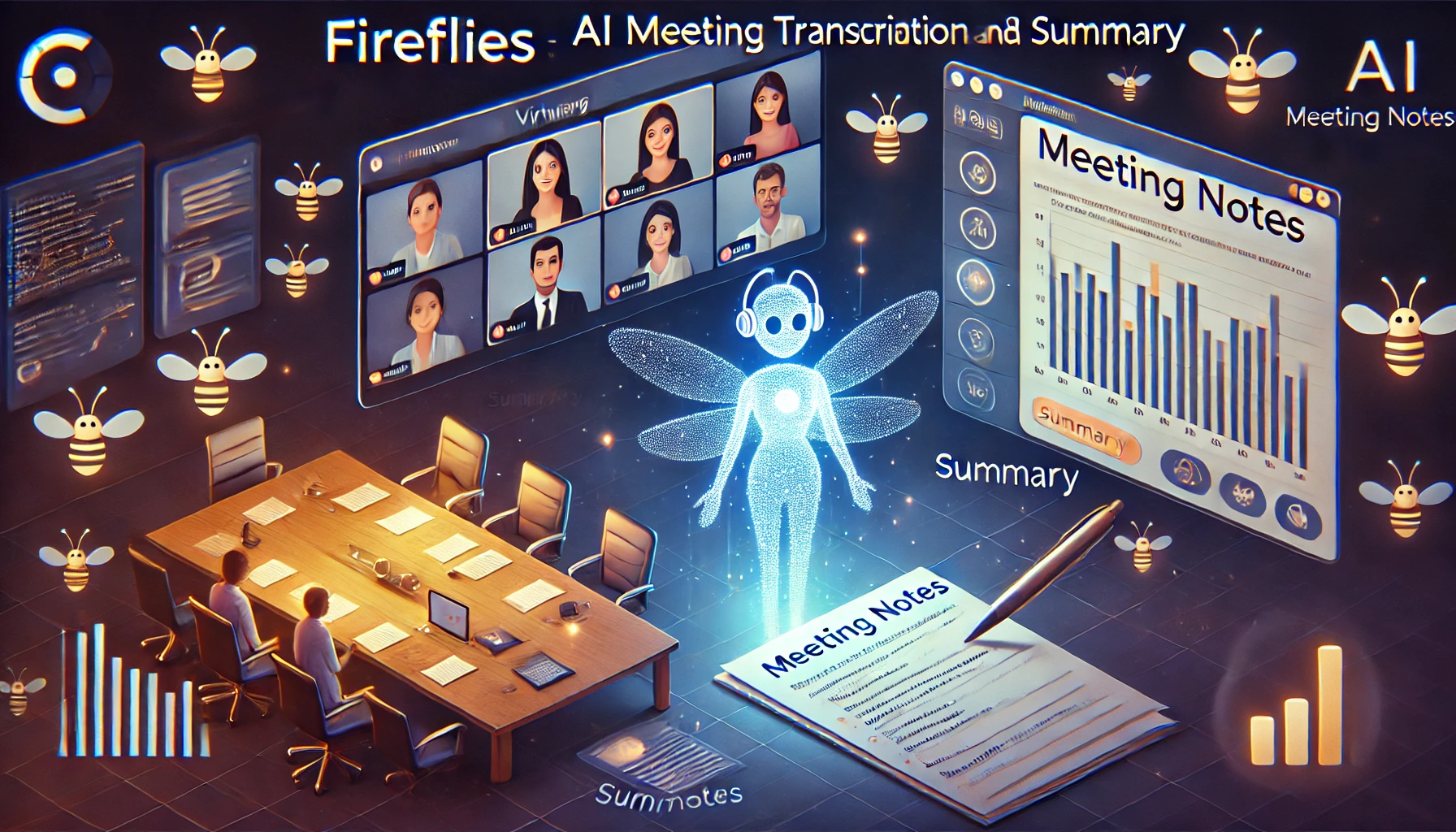 Fireflies.ai meeting transcription