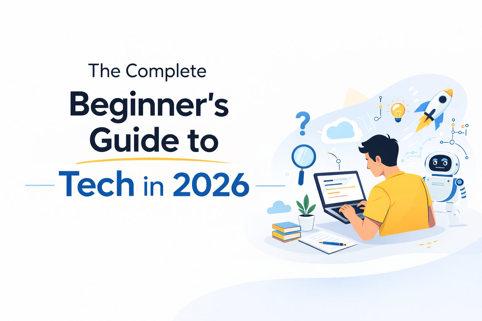 The Complete Beginner's Guide to Tech in 2026